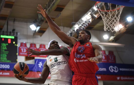 Euroleague Basketball. CSKA vs. Panathinaikos