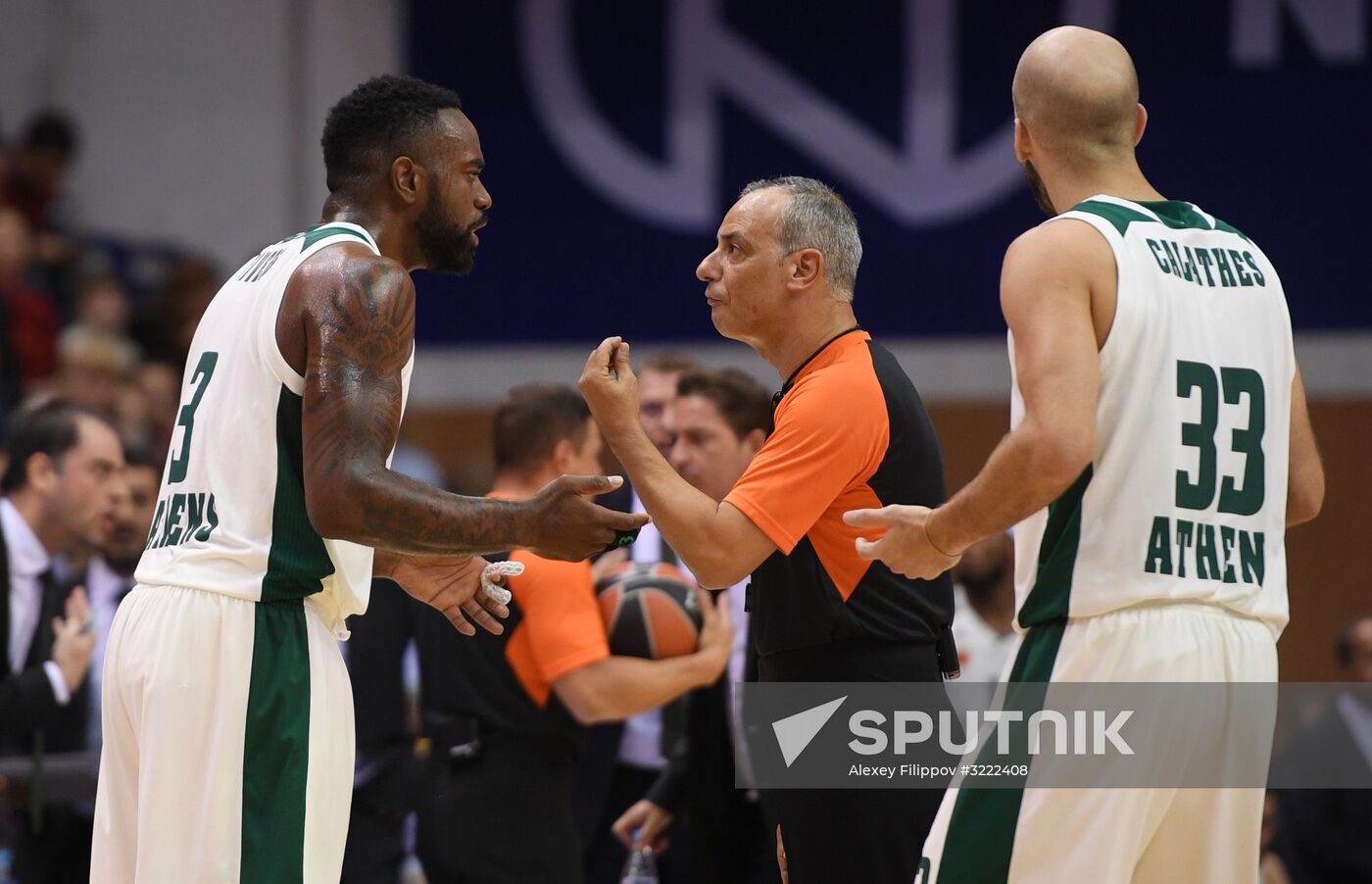 Euroleague Basketball. CSKA vs. Panathinaikos