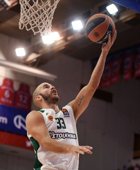 Euroleague Basketball. CSKA vs. Panathinaikos