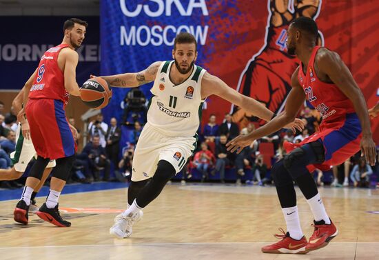 Euroleague Basketball. CSKA vs. Panathinaikos