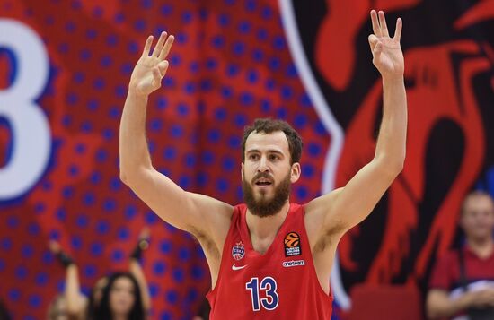 Euroleague Basketball. CSKA vs. Panathinaikos