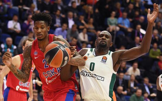 Euroleague Basketball. CSKA vs. Panathinaikos