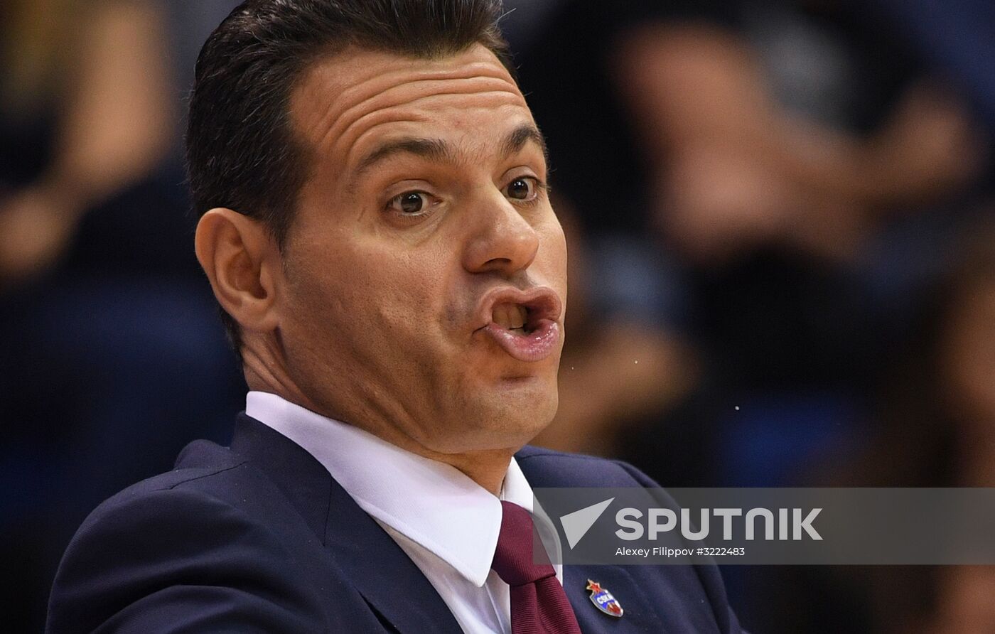 Euroleague Basketball. CSKA vs. Panathinaikos