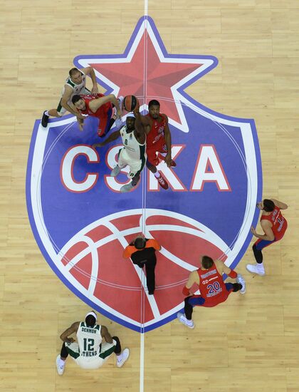 Euroleague Basketball. CSKA vs. Panathinaikos