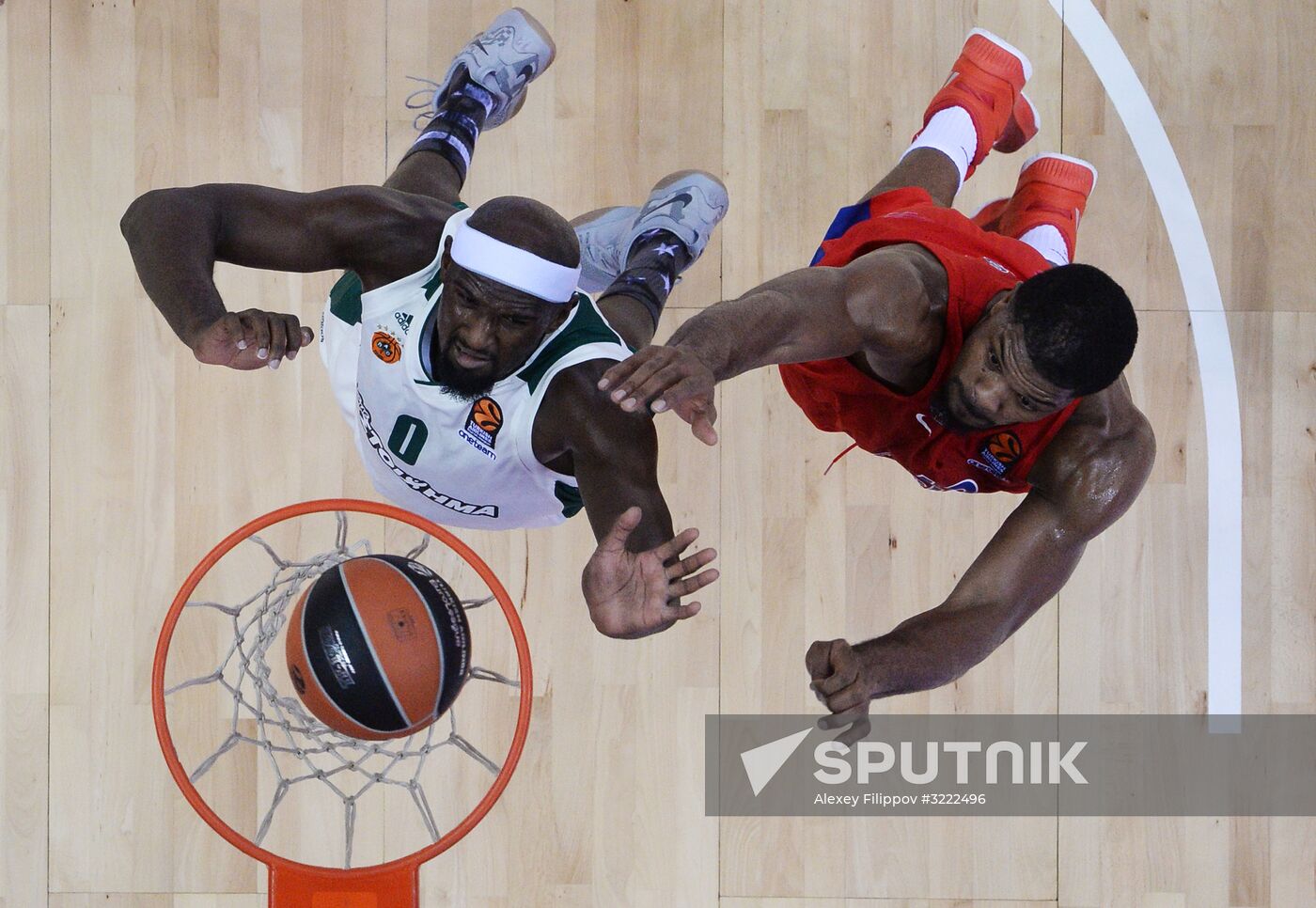 Euroleague Basketball. CSKA vs. Panathinaikos