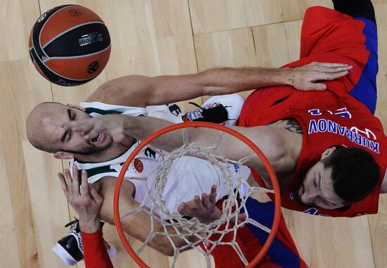 Euroleague Basketball. CSKA vs. Panathinaikos