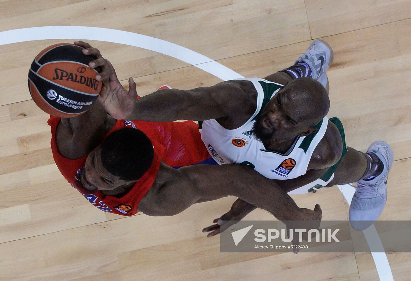 Euroleague Basketball. CSKA vs. Panathinaikos