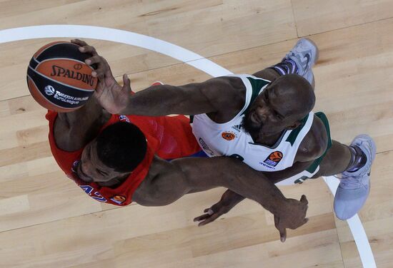 Euroleague Basketball. CSKA vs. Panathinaikos