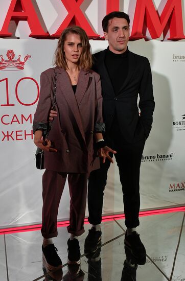 Party to mark Maxim Hot 100 list of Russia's sexiest women