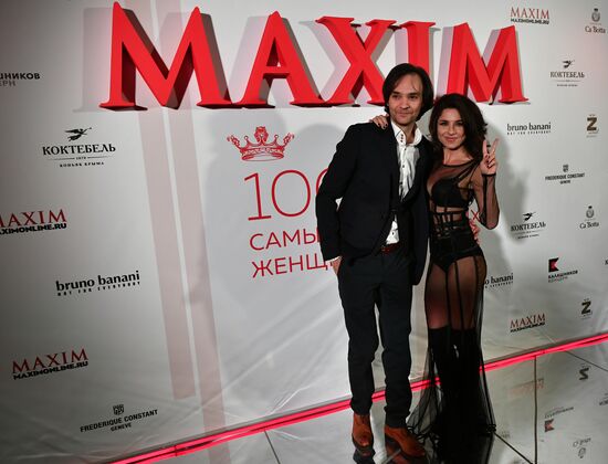 Party to mark Maxim Hot 100 list of Russia's sexiest women