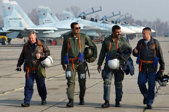 Indra 2017 joint Russian-Indian military exercise