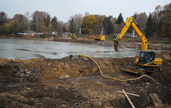 Restoration work at VDNKh