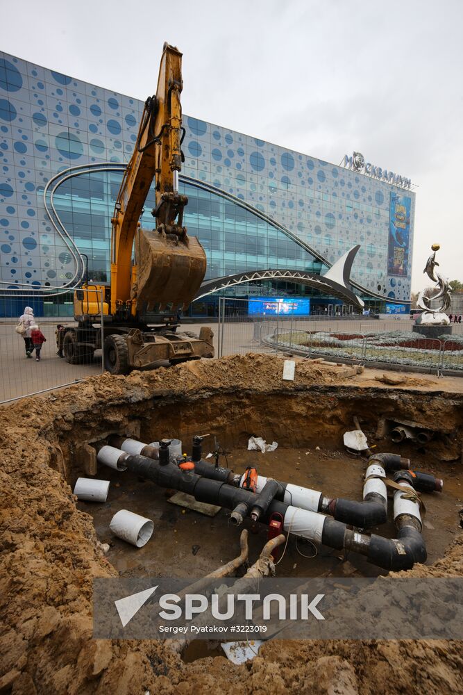 Restoration at VDNKh