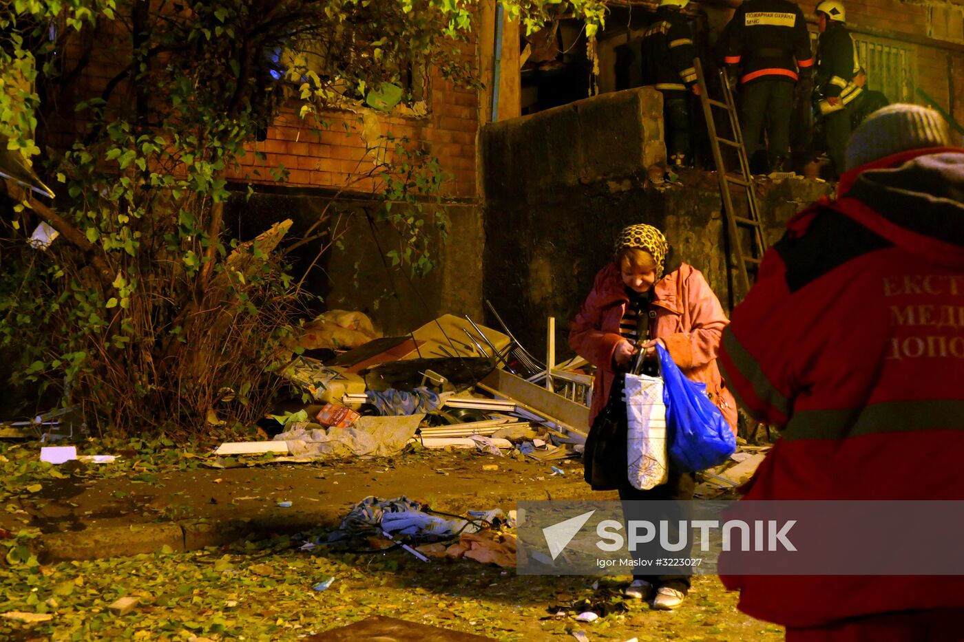 Explosion in downtown Donetsk