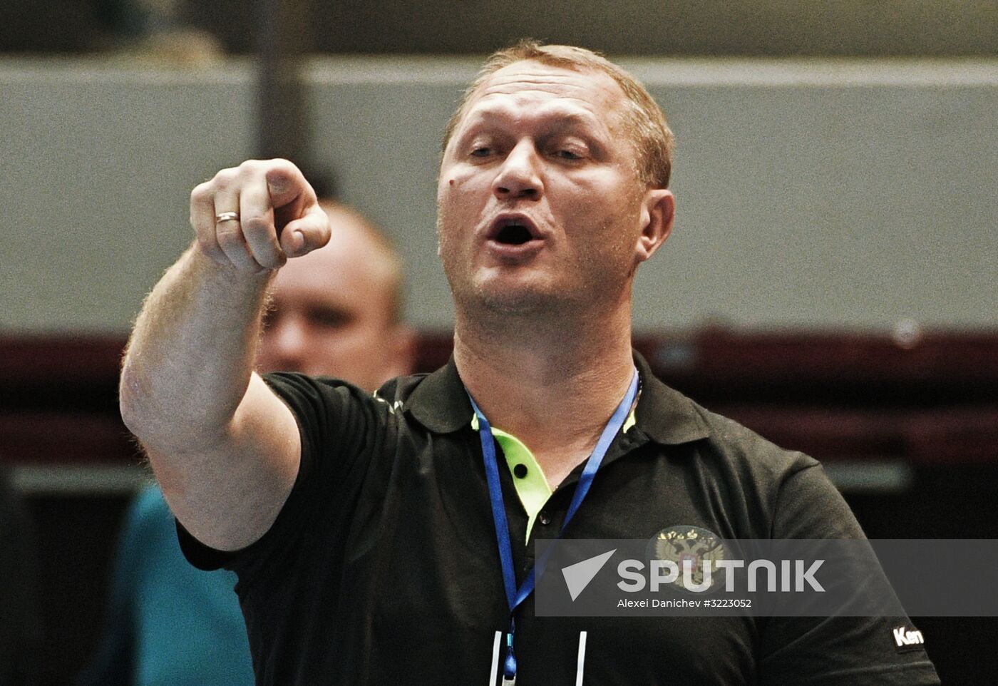 Handball. 2019 Men's World Championship Qualification match. Russia vs Slovakia