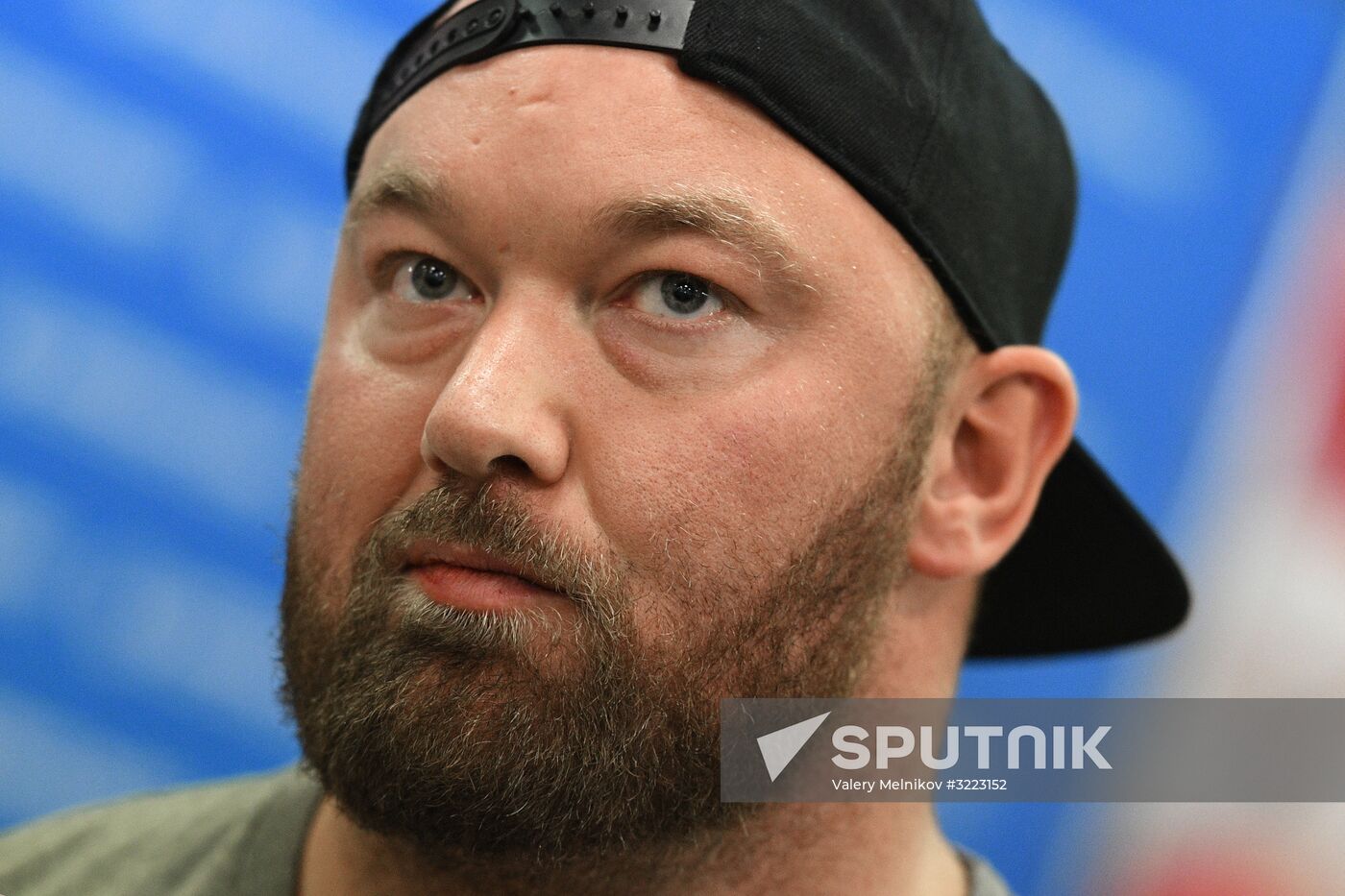 Game of Thrones star Hafthor Bjornsson welcomed at Sheremetyevo Airport