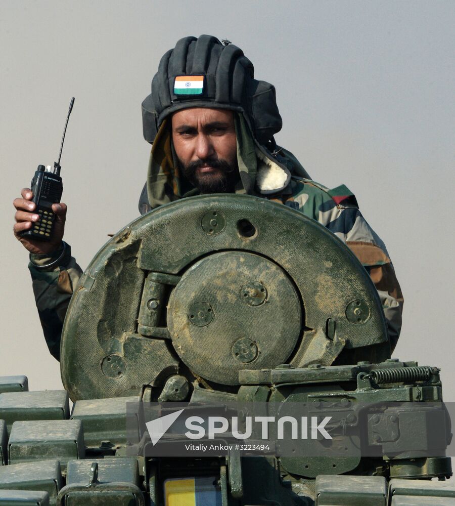 Russian-Indian military exercise Indra-2017