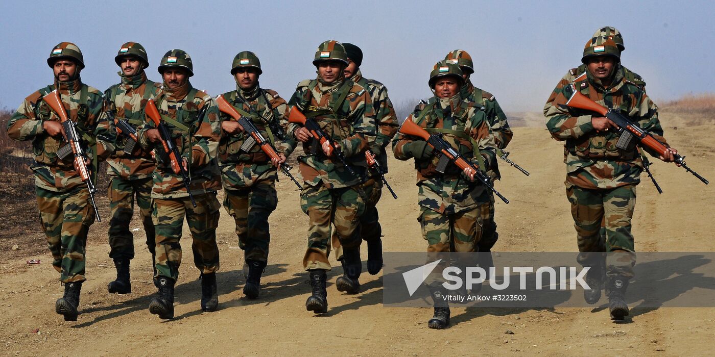 Russian-Indian military exercise Indra-2017