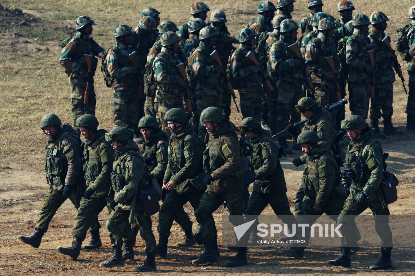 Russian-Indian military exercise Indra-2017