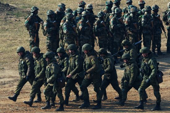 Russian-Indian military exercise Indra-2017