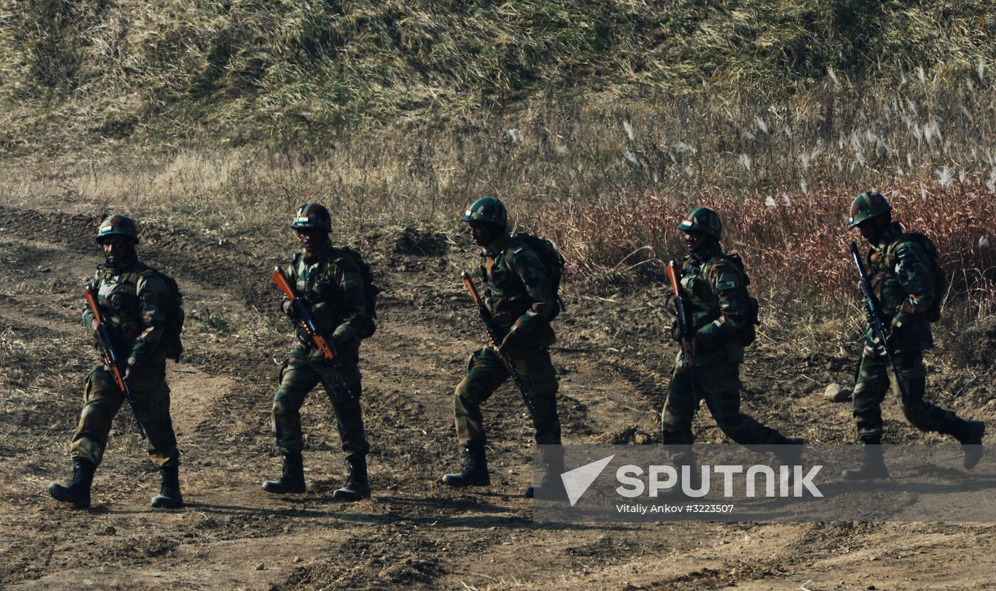 Russian-Indian military exercise Indra-2017