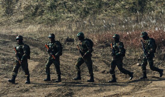 Russian-Indian military exercise Indra-2017