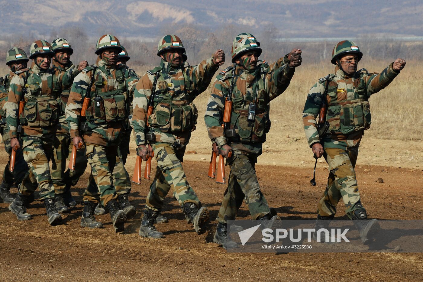 Russian-Indian military exercise Indra-2017