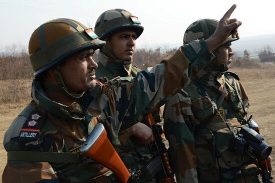 Russian-Indian military exercise Indra-2017