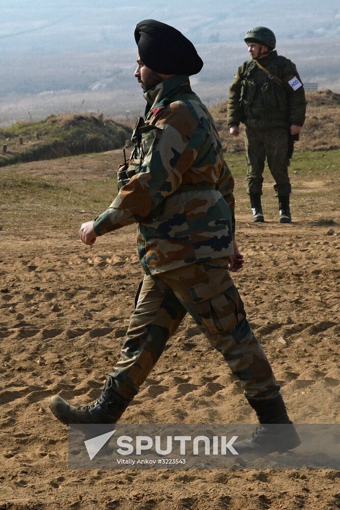 Russian-Indian military exercise Indra-2017