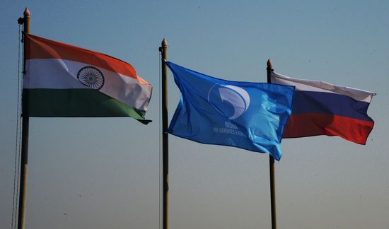 Russian-Indian joint military exercises Indra-2017