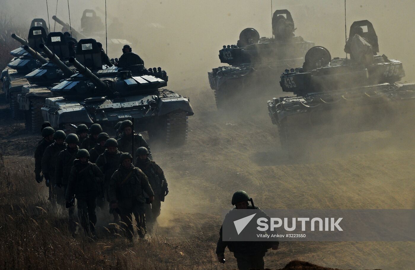 Russian-Indian joint military exercises Indra-2017