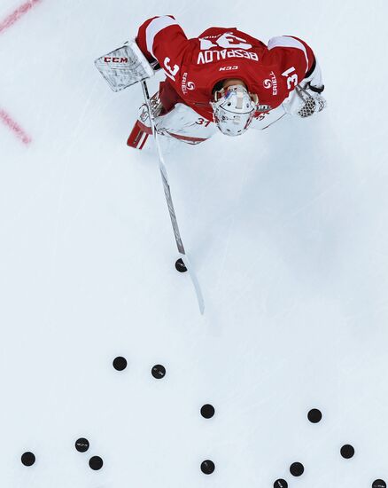 Kontinental Hockey League. Spartak vs. Dynamo