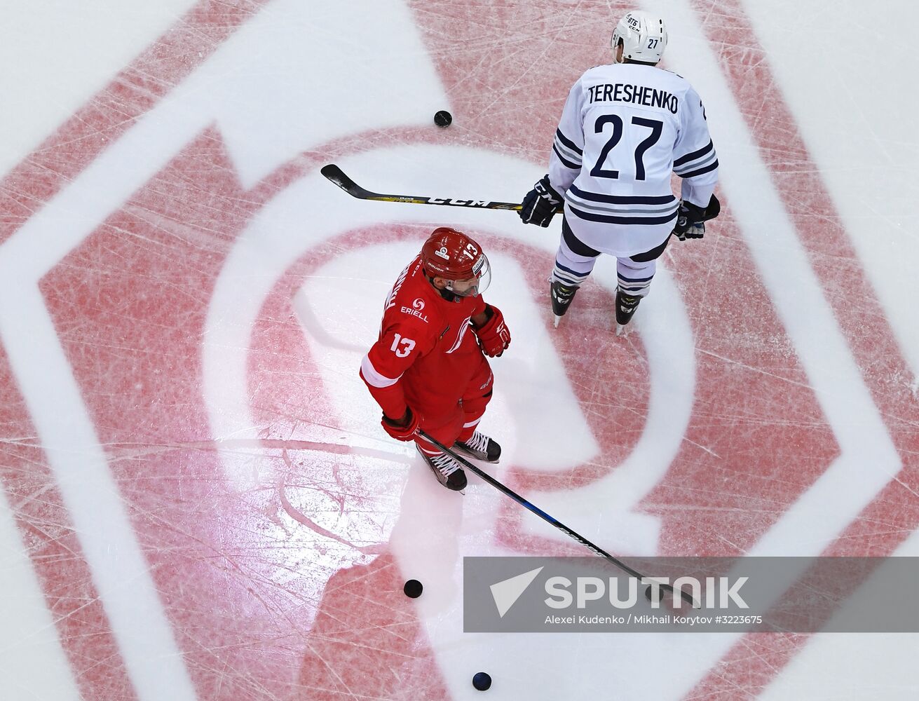 Kontinental Hockey League. Spartak vs. Dynamo