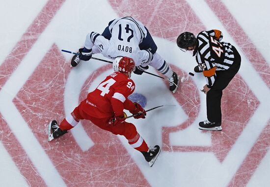 Kontinental Hockey League. Spartak vs. Dynamo