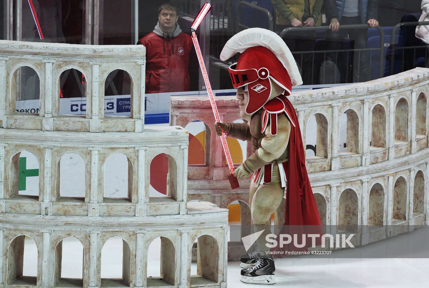 Kontinental Hockey League. Spartak vs. Dynamo