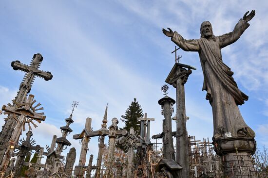 Hill of Crosses in Lithuania