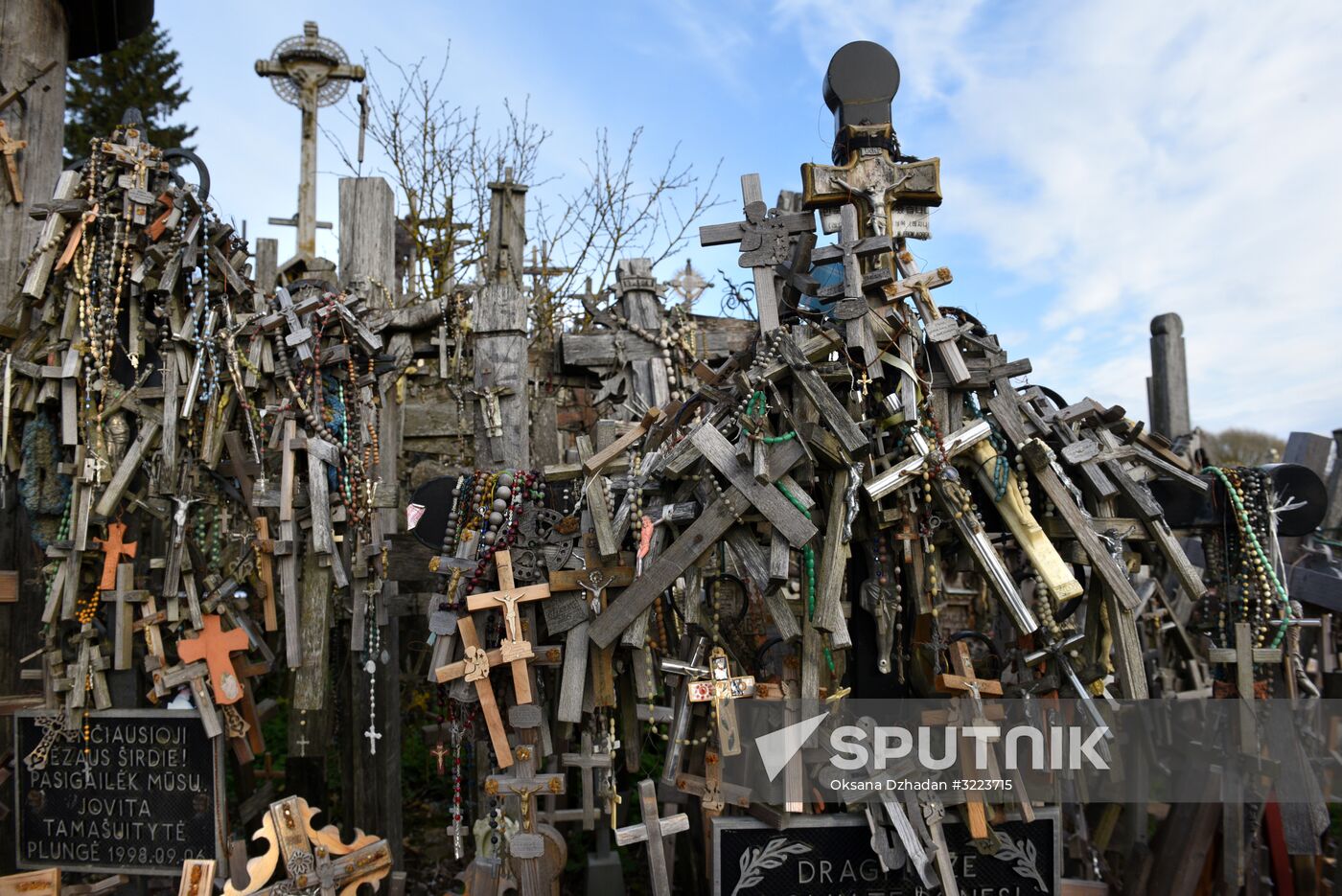 Hill of Crosses in Lithuania