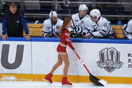 Kontinental Hockey League. Spartak vs. Dynamo