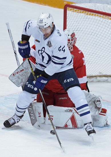 Kontinental Hockey League. Spartak vs. Dynamo