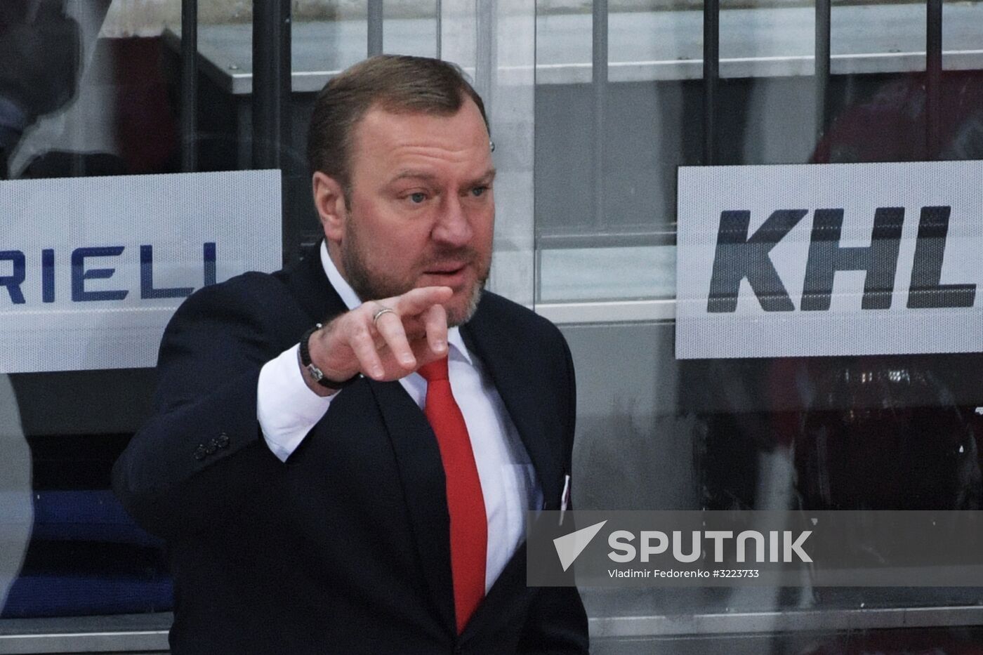 Kontinental Hockey League. Spartak vs. Dynamo