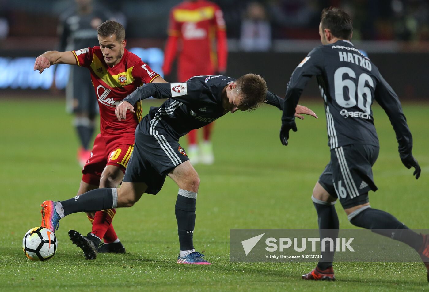 Russian Football Premier League. Arsenal vs. CSKA