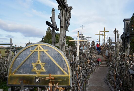 Hill of Crosses in Lithuania