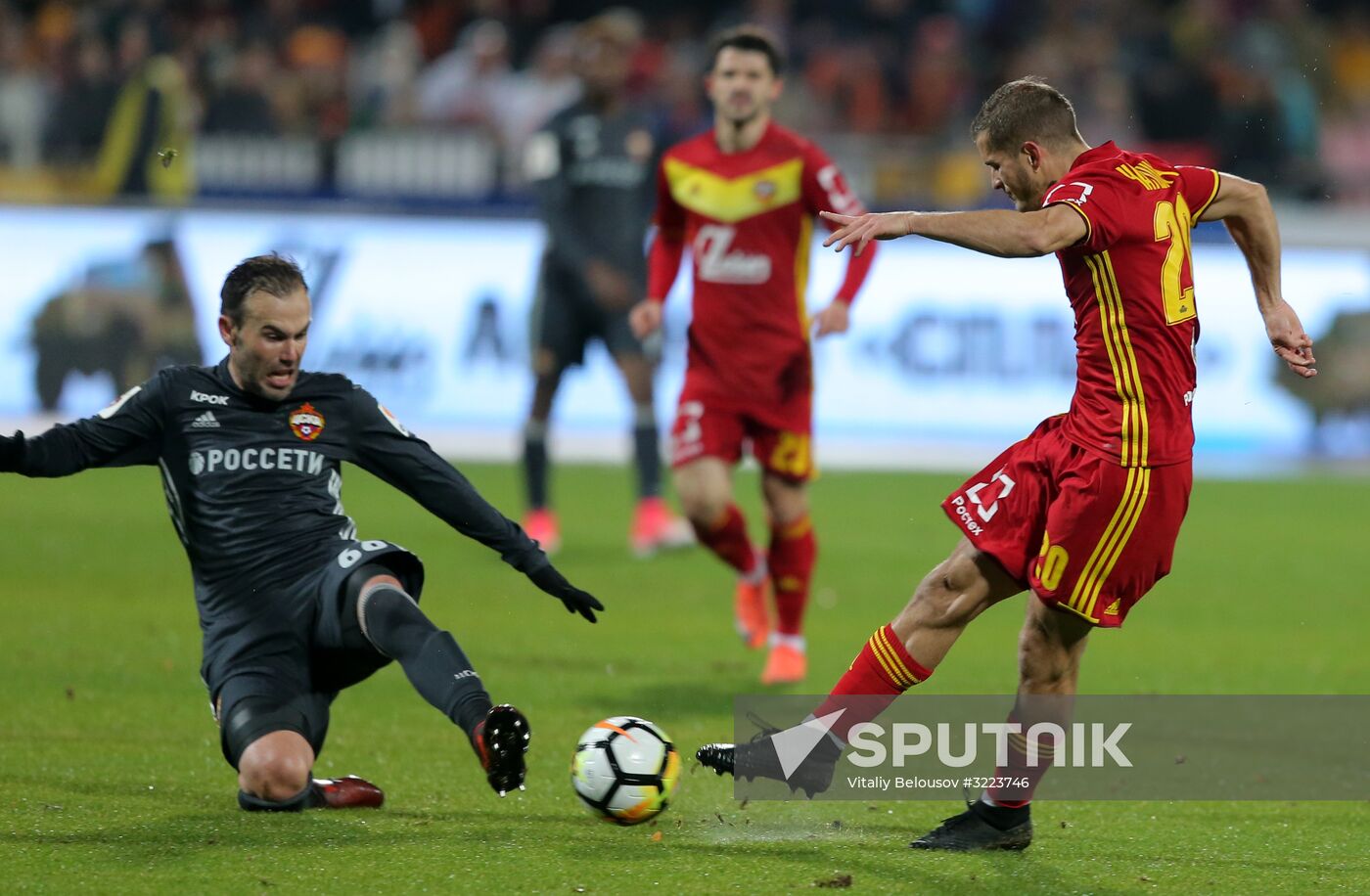 Russian Football Premier League. Arsenal vs. CSKA