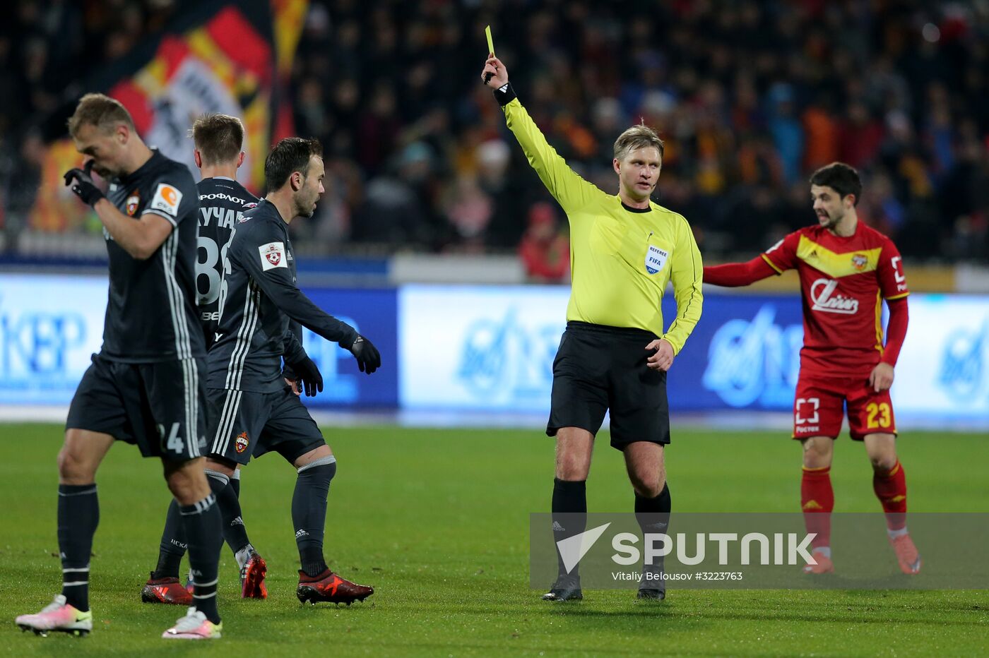 Russian Football Premier League. Arsenal vs. CSKA