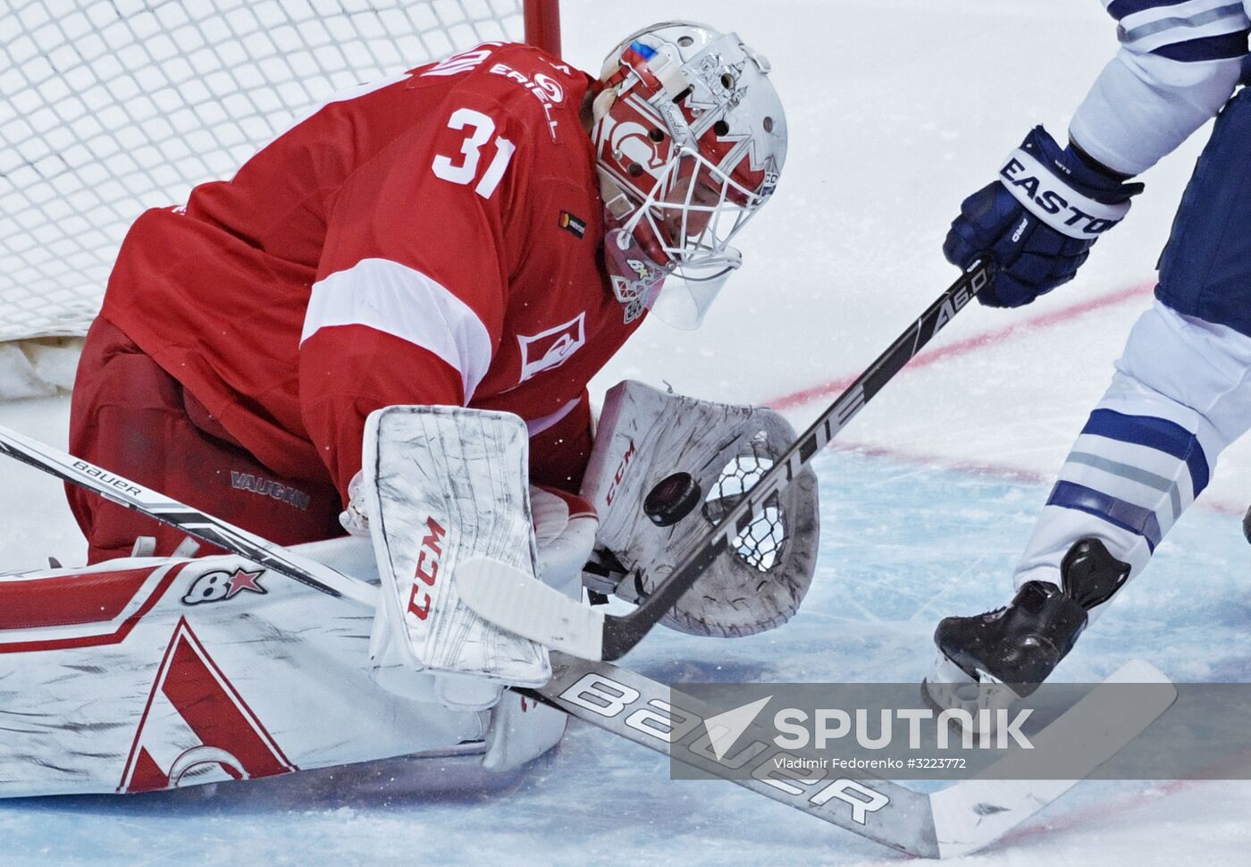 Kontinental Hockey League. Spartak vs. Dynamo