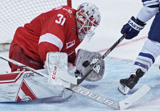 Kontinental Hockey League. Spartak vs. Dynamo