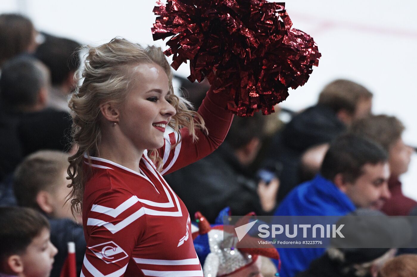 Kontinental Hockey League. Spartak vs. Dynamo