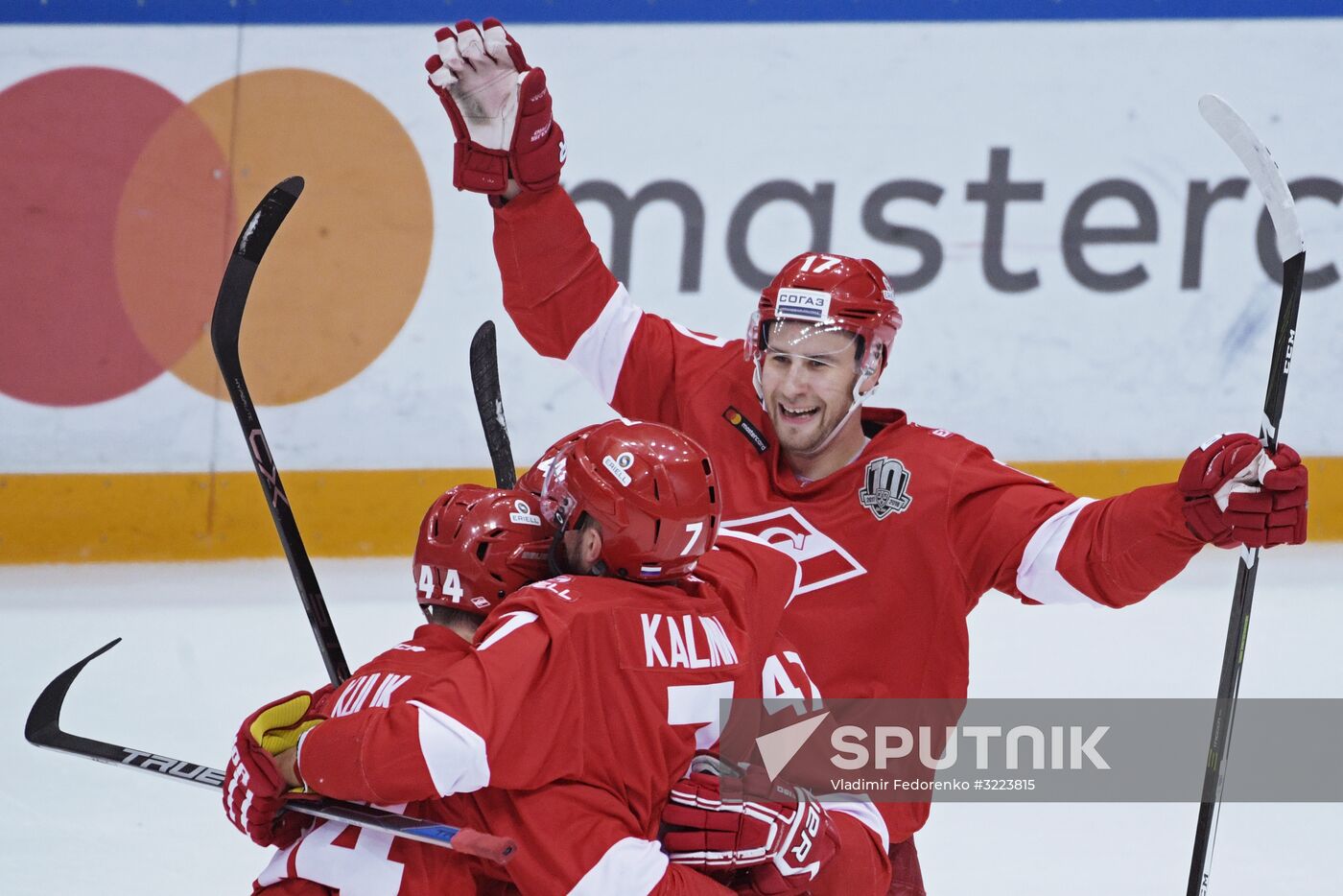 Kontinental Hockey League. Spartak vs. Dynamo