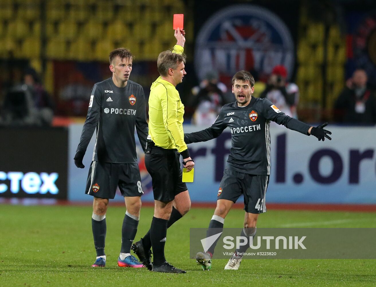 Russian Football Premier League. Arsenal vs. CSKA