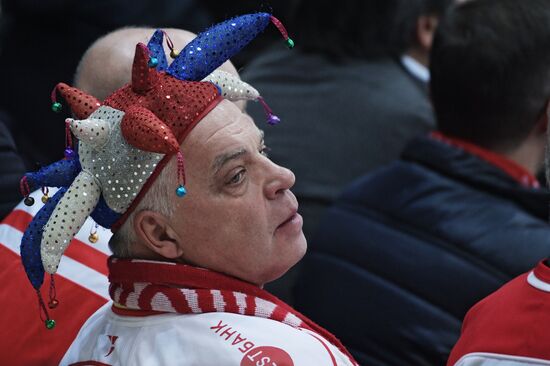 Kontinental Hockey League. Spartak vs. Dynamo